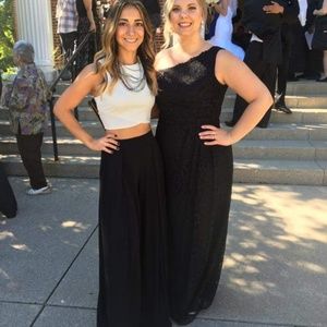 Express High Wiasted Jersey Knit Wide Leg Pant